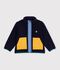 Chaqueta infantil lisa colorblock de borreguito SMOKING