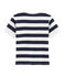 Camiseta de niño azul SMOKING/blanco MARSHMALLOW
