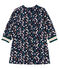 Vestido de manga larga estampado para bebé niña azul SMOKING/blanco MULTICO CN