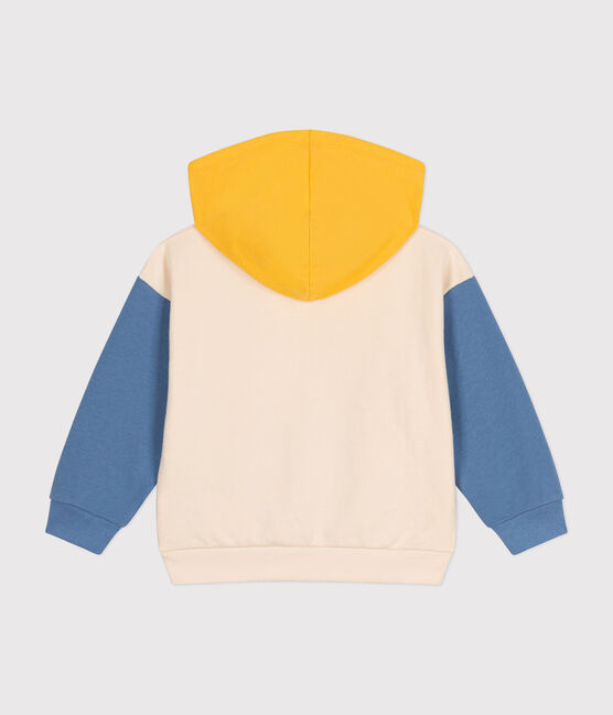 Sudadera de felpa con capucha para niño blanco AVALANCHE/ MULTICO