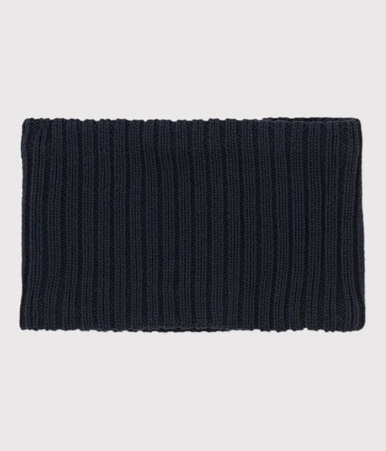 Cuello de punto tricotado con forro polar reciclado para bebé azul SMOKING