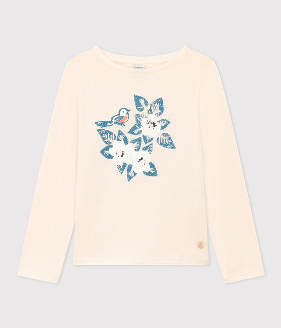 Camiseta de algodón de manga larga de niña AVALANCHE/ POLOCHON
