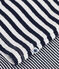 Pijama infantil de algodón a rayas azul SMOKING/blanco MARSHMALLOW