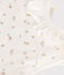Saco de flores de terciopelo para bebé TOG 3 blanco MARSHMALLOW/blanco MULTICO