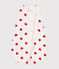 Saco de algodón TOG 1 para bebé blanco MARSHMALLOW/rojo TERKUIT