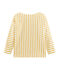 Marinera gráfica para mujer beige COQUILLE/amarillo BOUDOR
