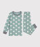 Pijama infantil de felpa cepillada con estampado de oveja PAUL/ MULTICO