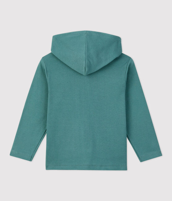 Sudadera con capucha para niño/niña verde BRUT