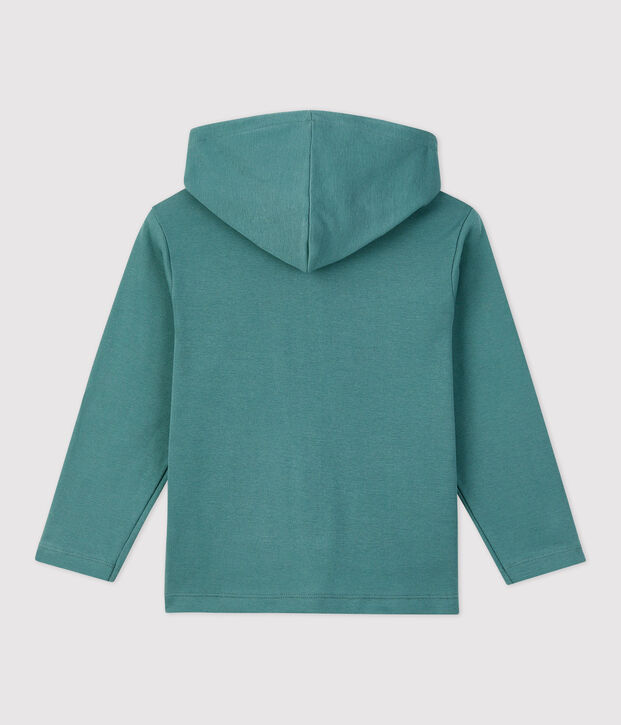 Sudadera con capucha para ni&ntilde;o/ni&ntilde;a verde