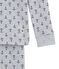 Pijama para niño gris POUSSIERE/azul MEDIEVAL