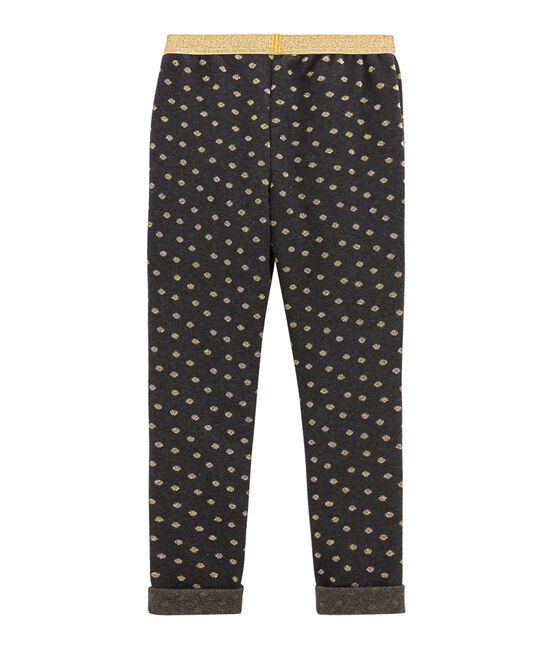 Pantalón para niña negro CITY/amarillo DORE