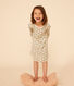 Camisón de algodón infantil con motivo de flores