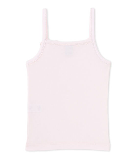 Camiseta sin mangas para niña rosa Vienne