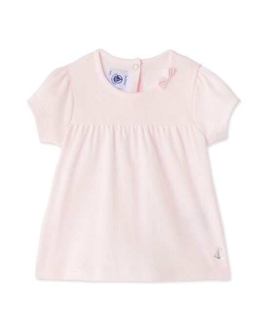 Camiseta para bebé niña rosa Vienne