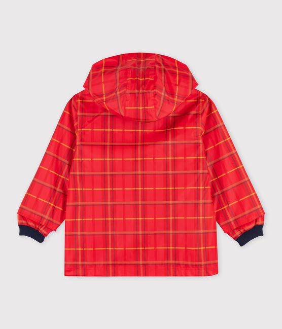 Impermeable infantil unisex de cuadros SIGNAL