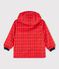 Impermeable infantil unisex de cuadros SIGNAL