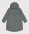 Chubasquero infantil largo y bicolor verde THUYA:CHARME