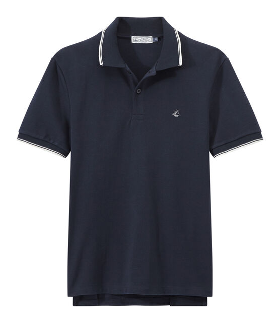 Polo para hombre azul SMOKING