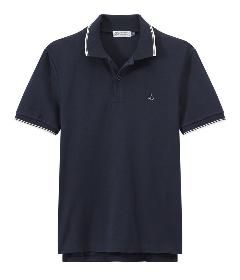 Polo para hombre azul
