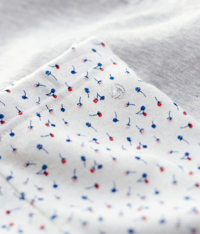 Juego de 2 leggings de algod&oacute;n de beb&eacute;. multicolor