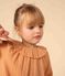 Blusa de gasa de algodón para niña rosa SIENNA