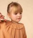 Blusa de gasa de algodón para niña