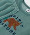 Pijama de terciopelo para niño/niña azul BRUT/blanco MULTICO