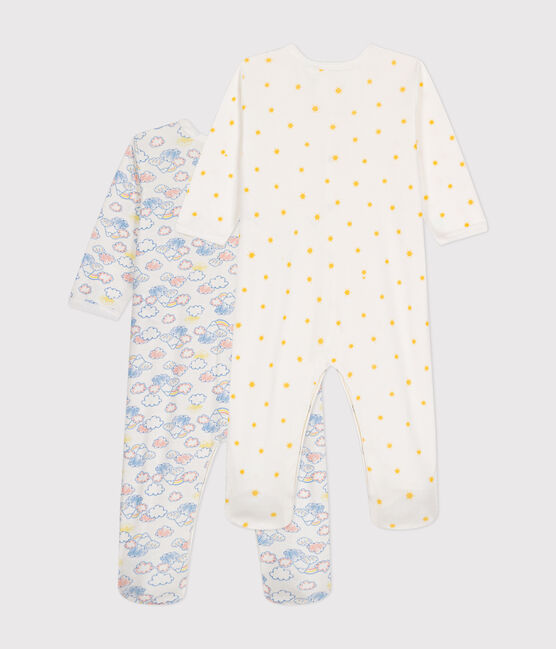 Juego de 2 pijamas de algodón para bebé variante 1
