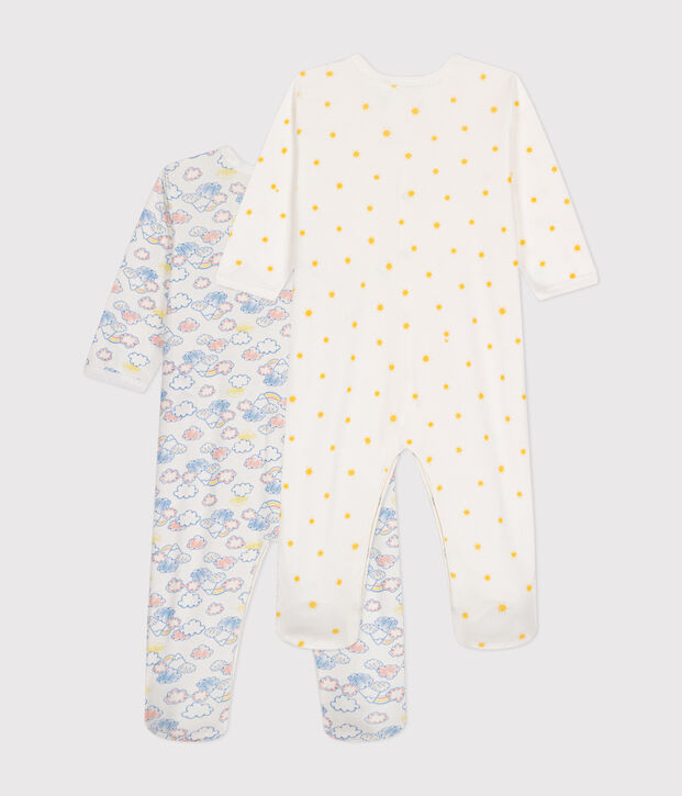 Juego de 2 pijamas de algod&oacute;n para beb&eacute; multicolor