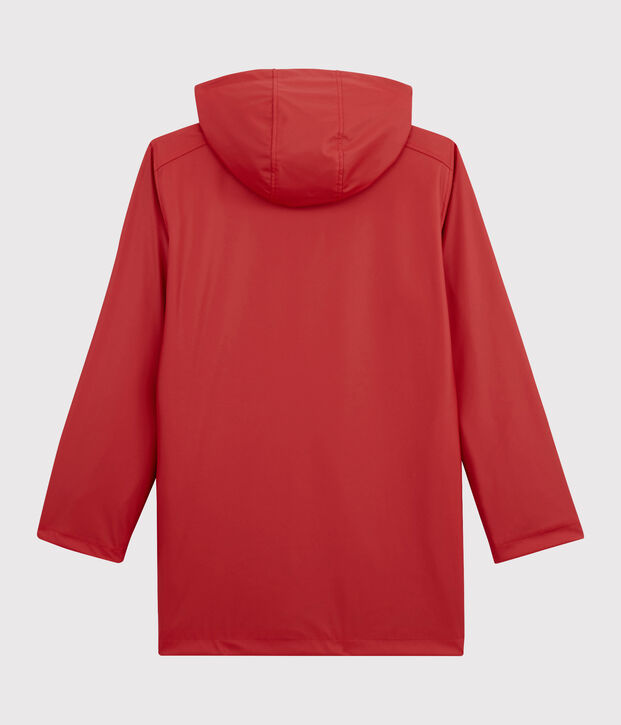 Impermeable ic&oacute;nico unisex rojo