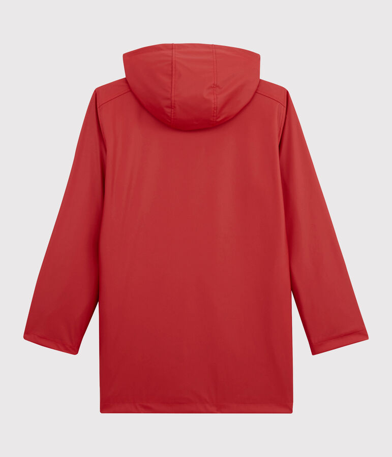 Impermeable ic&oacute;nico unisex rojo