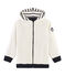 Sudadera con cremallera reversible para niño azul SMOKING