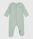 Pijama de algodón milrayas para bebé