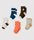 Juego de 5 pares de calcetines