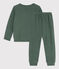 Pijama de rizo afelpado para niño/niña verde VALLEE