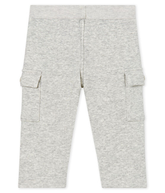 Pantalón de terciopelo para bebé niño gris BELUGA CHINE