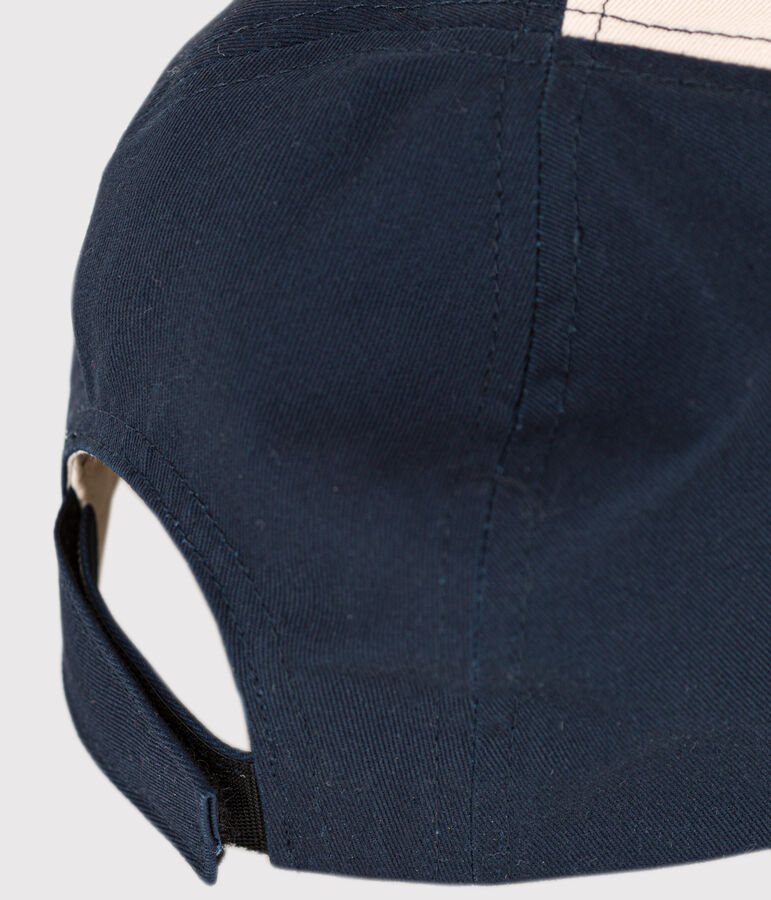 Gorra de algod&oacute;n de beb&eacute; azul/multicolor