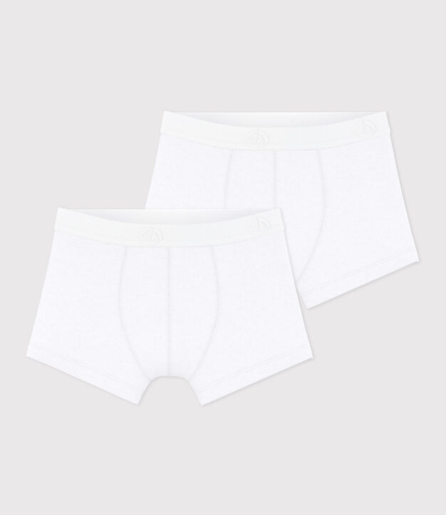 Pack de b&oacute;xers de algod&oacute;n liso para ni&ntilde;o multicolor