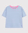 Camiseta la Boxy de algodón de mujer GAULOISE/ MARSHMALLOW