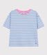 Camiseta la Boxy de algodón de mujer