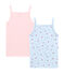 Pack de 2 camisetas de tirantes para niña variante 1