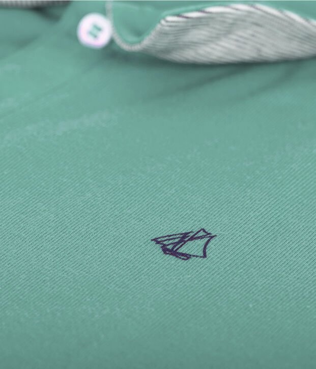 Polo infantil para ni&ntilde;o verde