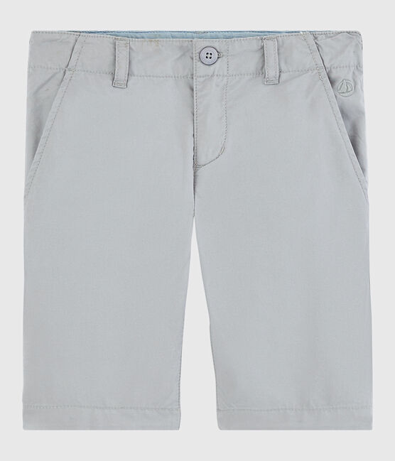 Bermudas de sarga de niño gris CONCRETE