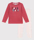 Pijama infantil de terciopelo