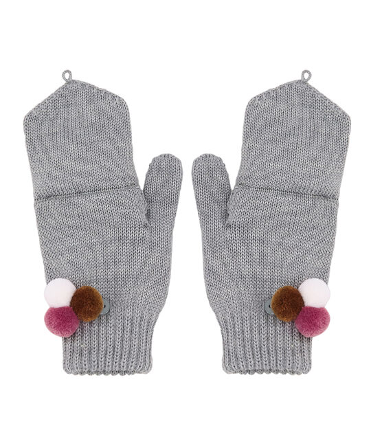 Guantes para niña gris SUBWAY CHINE