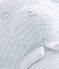Doudou osito con la milrayas azul FRAICHEUR/blanco ECUME CN
