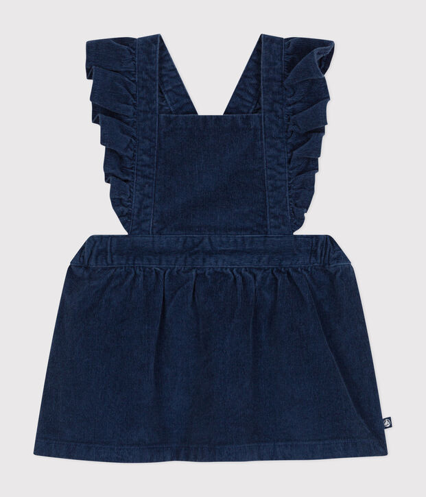 Vestido de terciopelo sin mangas para beb&eacute; CREPUSCULE
