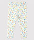 «Leggings» con estampado de flores de algodón para bebé