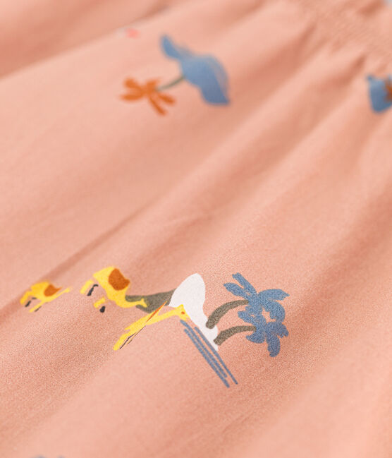 Mono corto de popelina estampada para bebé VINTAGE/ MULTICO