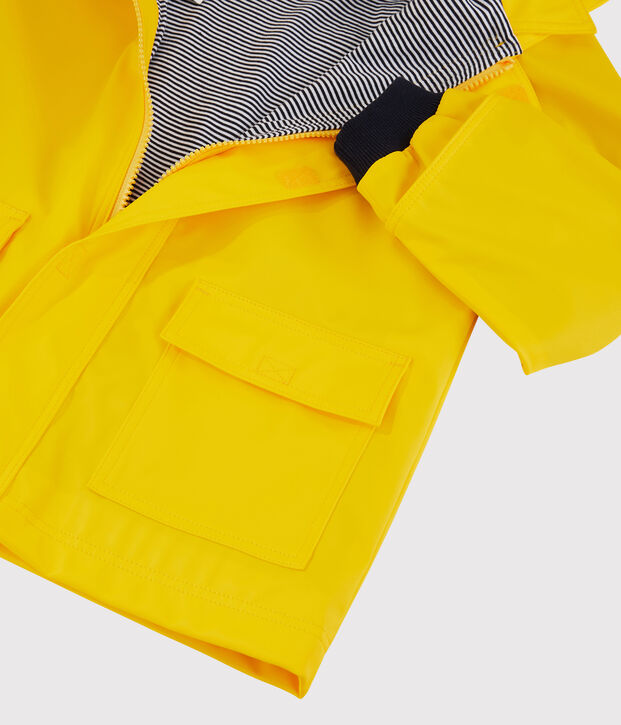 CHUBASQUERO IC&Oacute;NICO RECICLADO DE NI&Ntilde;A/NI&Ntilde;O amarillo